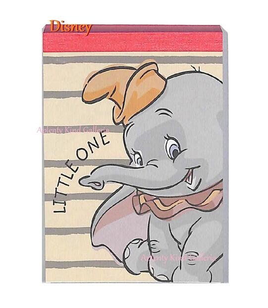 【Disney Dumboグッズ】ダンボ ミニメモ　DC CL / 12 S2828227 2柄替え 100枚 ディズニーアニメーション 赤ちゃんぞう だんぼ ダンボグッズ 透かしメモ フリーメモ/ゾウさん 小さいメモ/MINI MEMO/子象 ぞうグッズ エレファント 【3cmメール便OK】のサムネイル