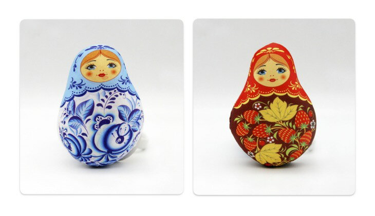 マトリョーシカ　ぬいぐるみ　 [ロシア製]　