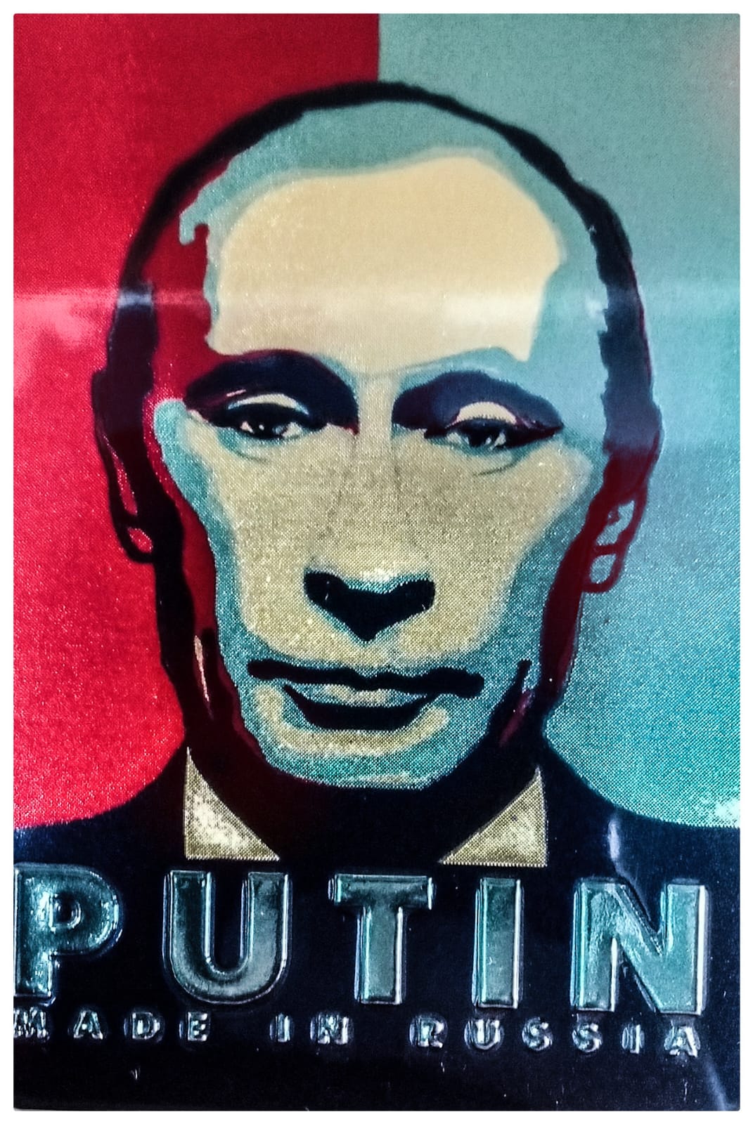 プーチン大統領 マグネット （メタル タイプ）