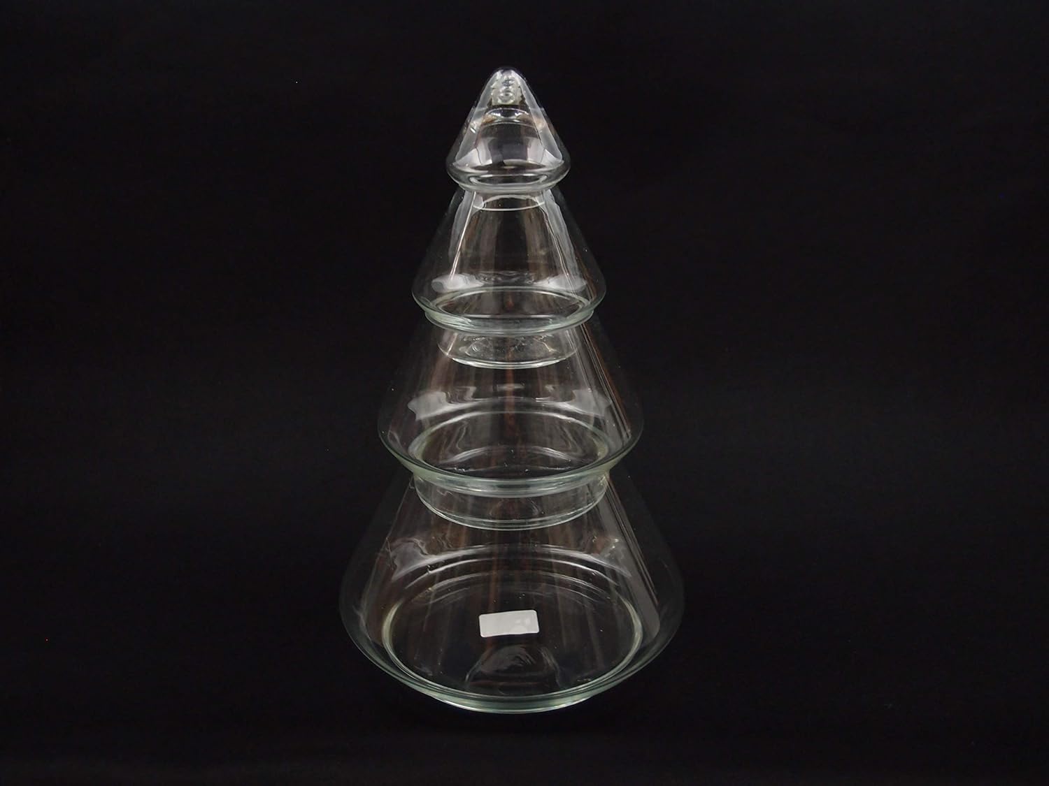 ガラス クリスマス ツリー オブジェ BOX size : L [ロシア製]