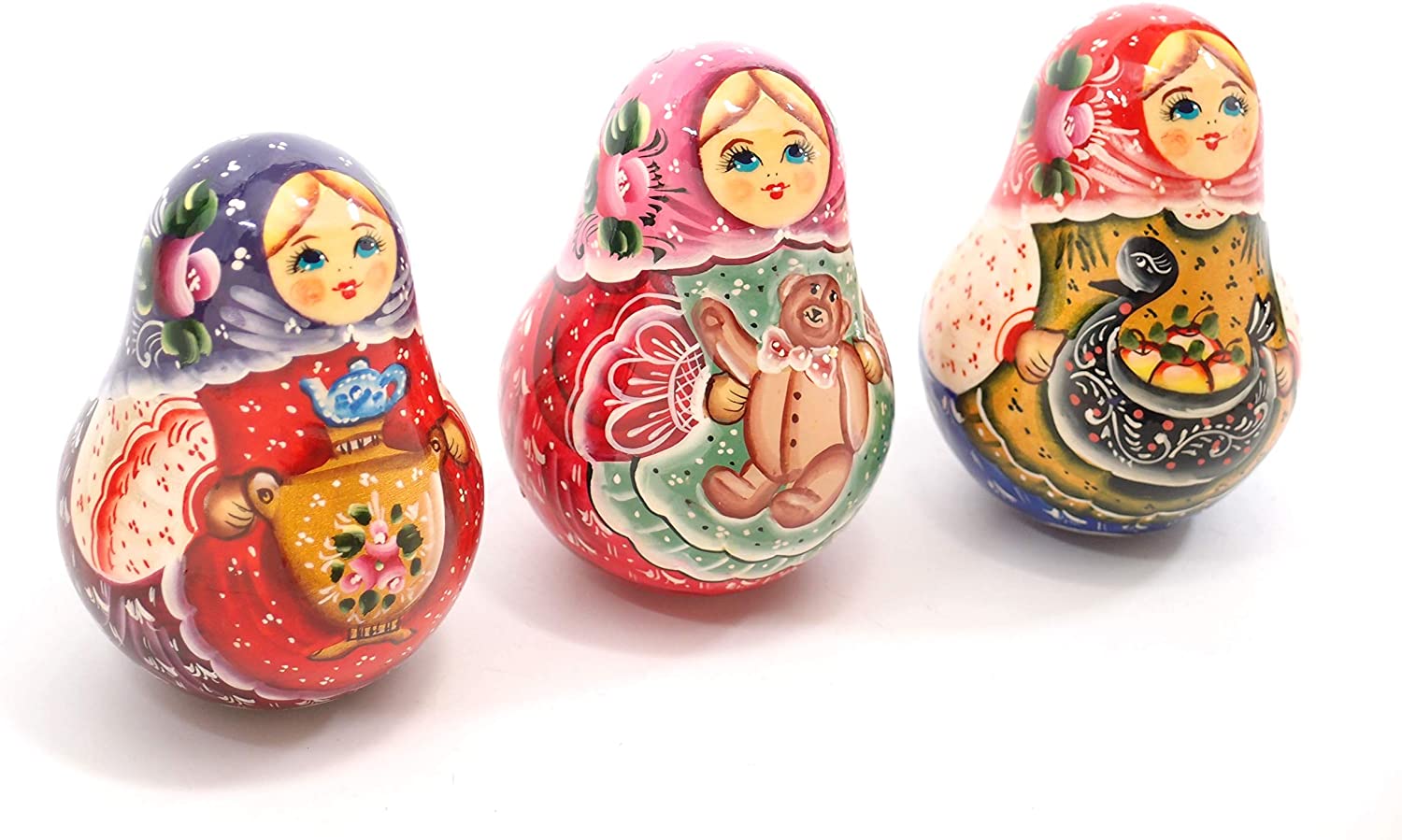 作家 おきあがりこぼし [ロシア製] (全3色)