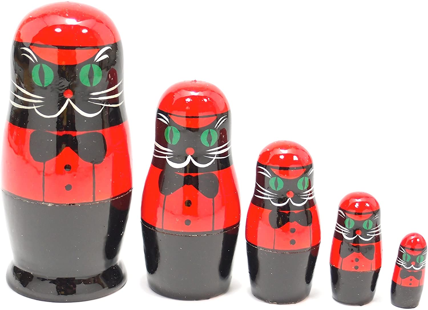 VOLGA（ヴォルガ）SEMYON CAT Matryoshka（セミョンキャット マトリョーシカ） (Black)　