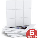 【限定】吸音材 防音材 吸音パネル 【6枚】 フェルトボード 吸音ボード 防音シート 吸音 防音 壁 吸音マット 壁 賃貸 防音室 おしゃれ 両面テープ付き 基...