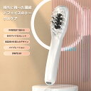 2024最新電気ブラシ スカルプケア 男女兼用 美顔器 EP 髪をマッサージする 頭皮 EMS ブラシ 3D振動 バイブレーション フェイスケア 電動頭皮ブラシ 1台多用 LED光エステ 頭筋 表情筋 頭皮ケア 母の日 父の日 敬老の日 プレゼント(2)