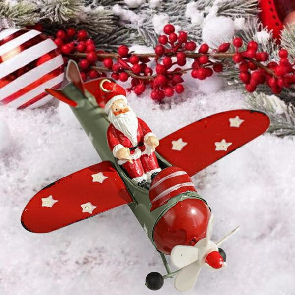 クリスマス 飛行機 デコレーション パーティー用品 クリスマス 寝室 暖炉 スタイル