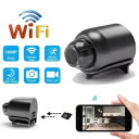 小型カメラ 遠隔確認機能付きスマート防犯カメラ【Wifi 防犯カメラ】カメラ WiFi MINI 小型 配線が必要 4K画質 広角リアルタイム遠隔確認 高画質