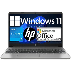 ڥݥ2ܡۡڿʡ HP Ρȥѥ 250 G9 Microsoft Officeդ 2021 Intel 12 Core i5 1235U Windows11 Pro 64bit 16GB SSD 256GB WEB եHD ƥ󥭡դ Win11 15.6 15.6 A4 ΡPC  ޥե եդ