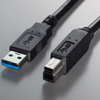 Ⱦۡۡڥȥåȡ BSUAB310BK Хåե USB 3.0 ֥ (A to B) 1m ֥å