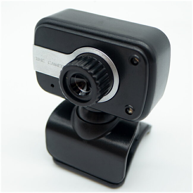 【新品】【送料無料】 WEBカメラ マイク内蔵 USB接続 ピント調節機能 LEDライト機能 ブラック ウェブカメラ
