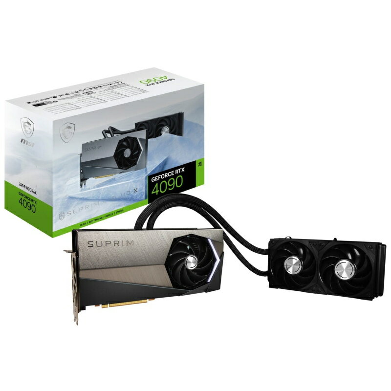 MSI GeForce RTX 4090 SUPRIM LIQUID X 24G GeForce RTX 4090 SUPRIM LIQUID X 24G グラフィックボード(NV/一般)