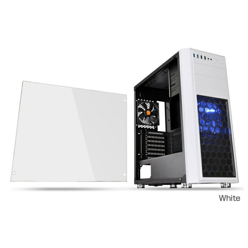 Thermaltake Versa H26 White /w casefan CA-1J5-00M6WN-01 PC