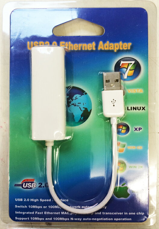  LAN ( RJ45 ) → USB 変換 ケーブル
