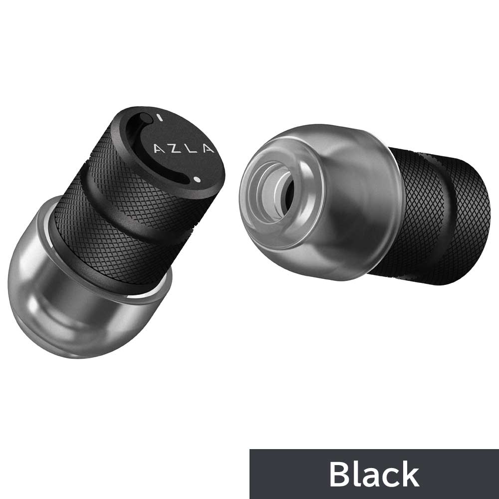 AZLA ライブ用耳栓 イヤープラグ POM1000 Earplug Black [AZL-POM1000-BK]のサムネイル