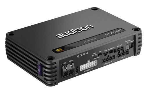 【新製品】audison（オーディソン）AF C8.14 bit車載用DSP内蔵8chアンプ