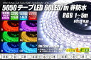 5050テープLED 60LED/m 非防水 RGB 5m