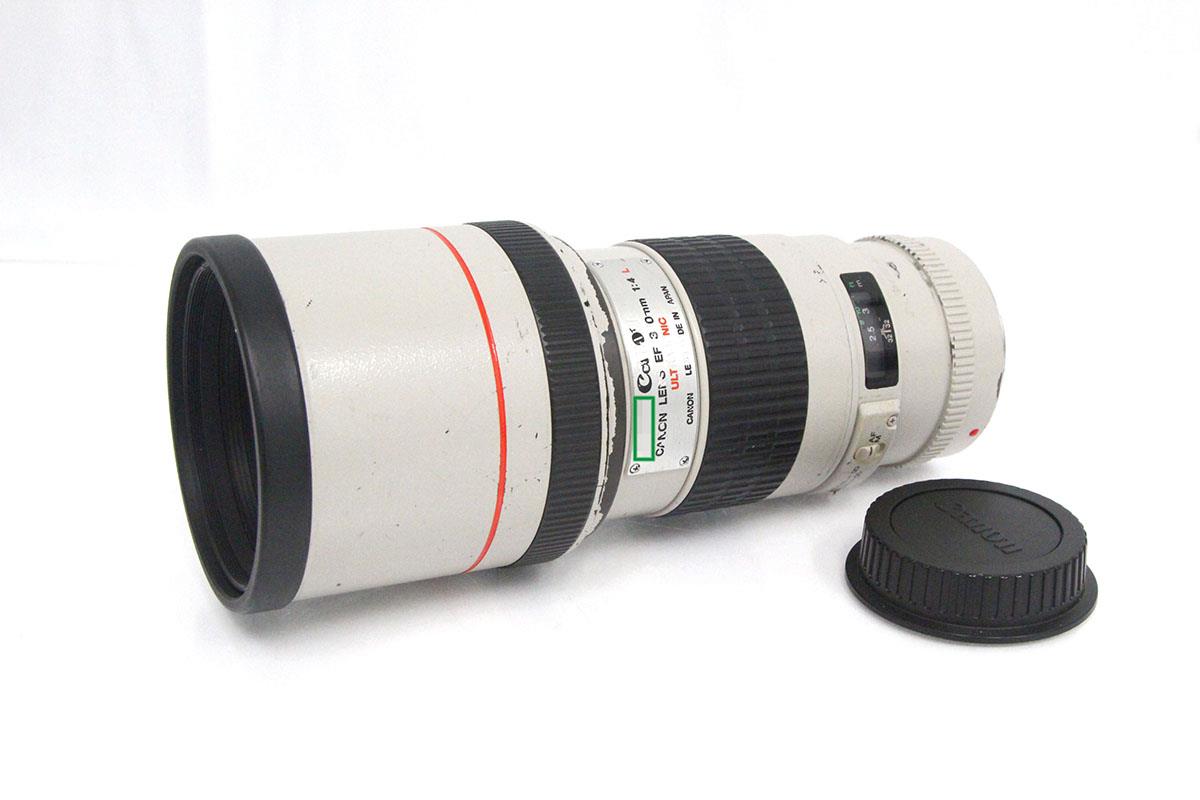 【中古】【訳有品】キヤノン EF300mm F4L USM CA01-A7690-3W2A-ψ Canon EFマウント コンパクト 超望遠レンズ 手ぶれ補正