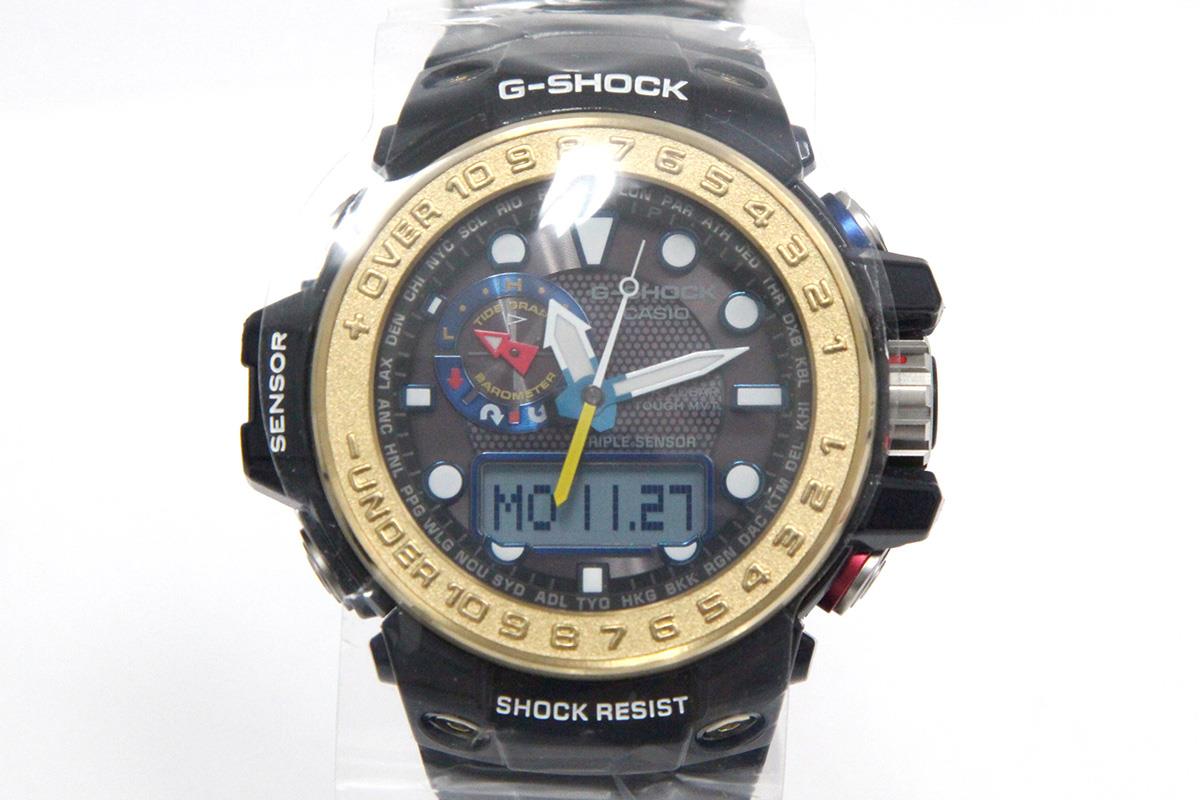 【中古】【極美品】カシオ G-SHOCK ガルフマスター GWN-1000F-2AJF タフソーラー電波腕時計 χA5991-2G6