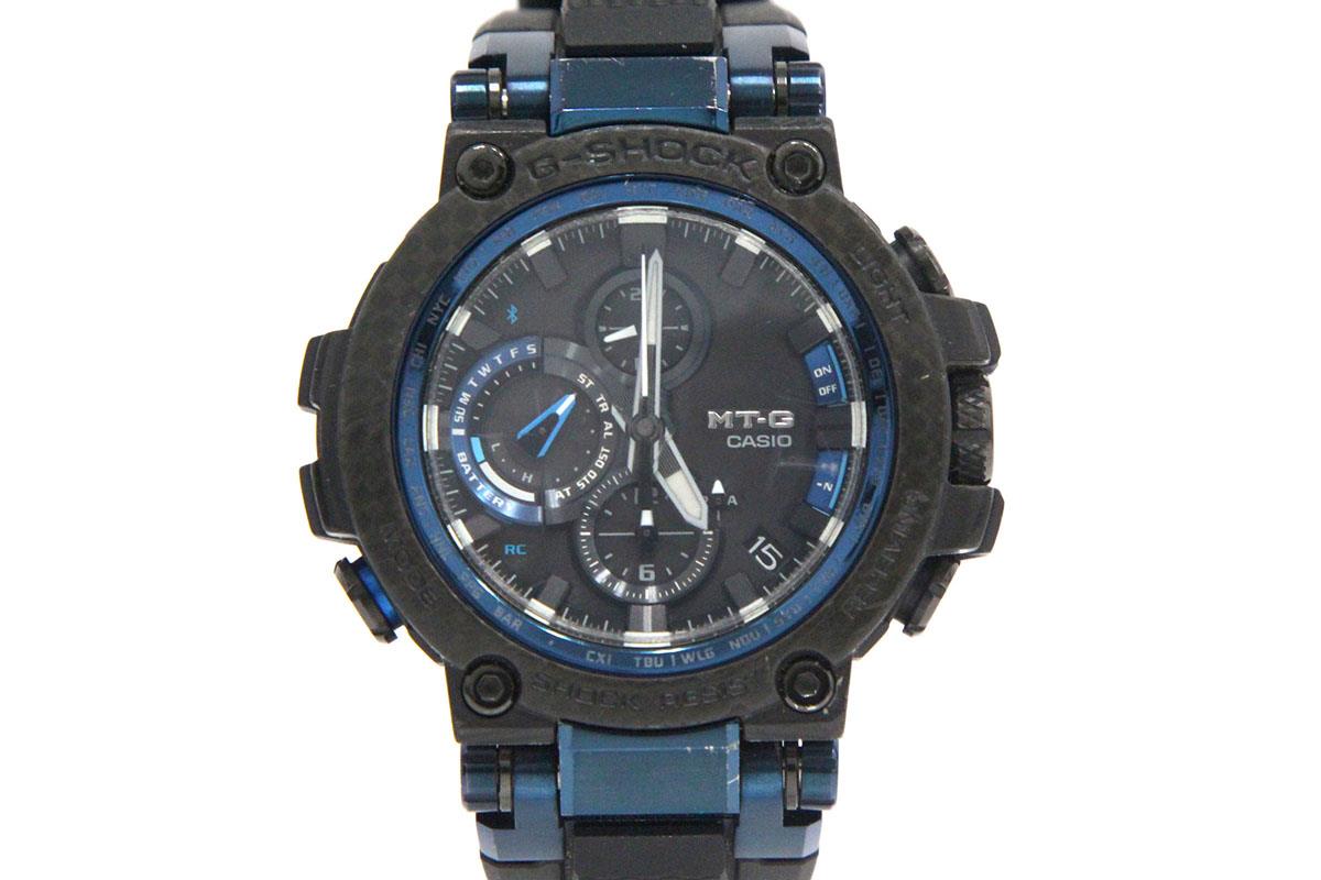 【中古】【美品】カシオ G-SHOCK MTG-B1000XB-1AJF タフソーラー電波腕時計 χA5893-2G6