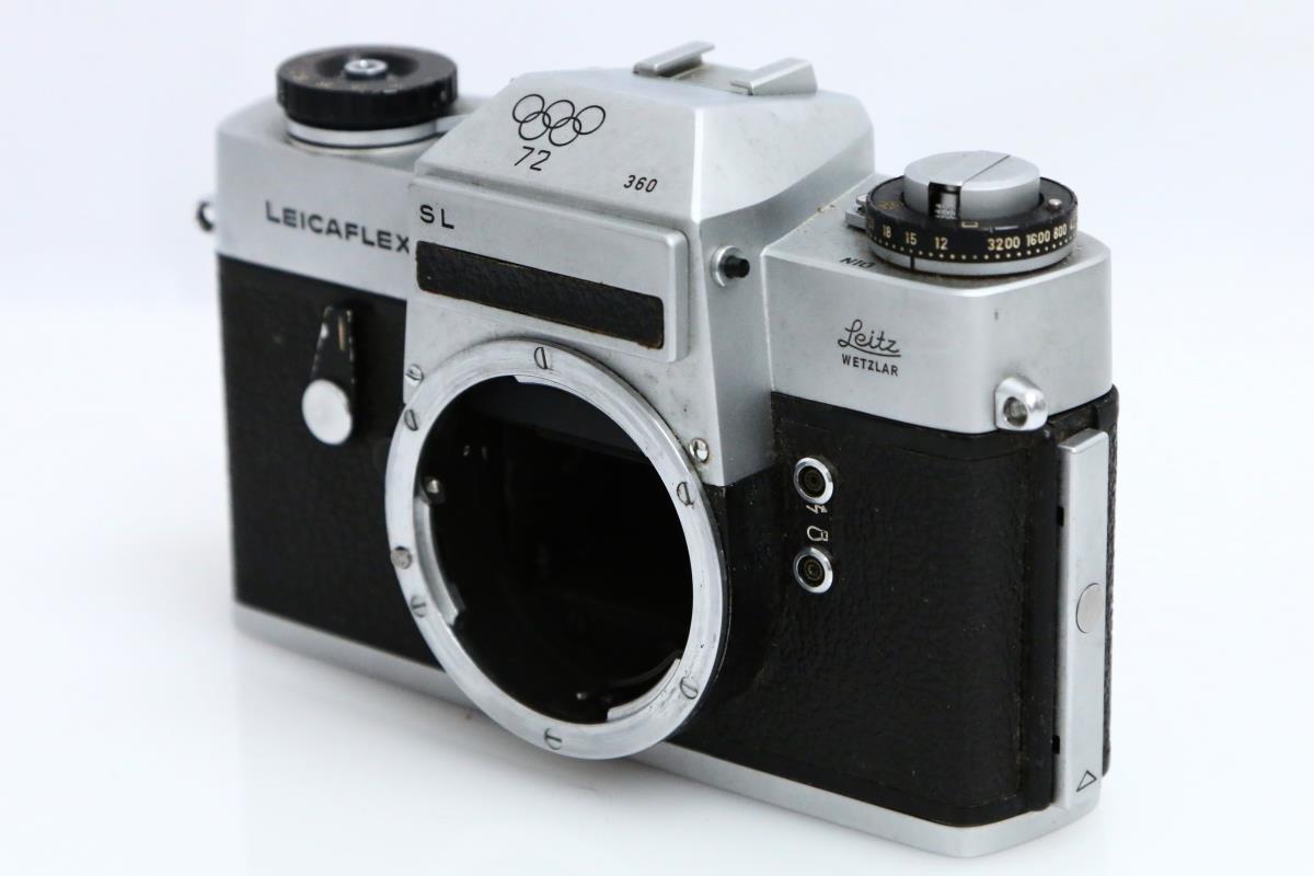 【中古】【ジャンク品】ライカ LEICAFLEX SL ボディ ミュンヘンオリンピック記念モデル γN879-3U1B-ψ