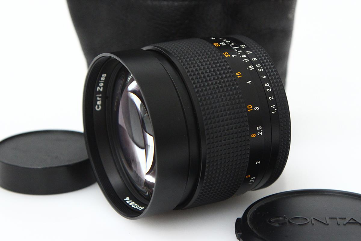 【中古】【並品】コンタックス Planar T 85mm F1.4 AEG ヤシカコンタックスマウント用 γH3650-2N2D