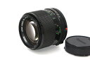 【中古】【訳有品】キヤノン New FD 85mm F1.8 γA6102-3T2A-ψ