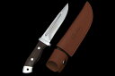 【中古】【未使用品】Gamakatsu 洋式ナイフ 130mm ステンレス レザーシース付 λA6584-2L2D