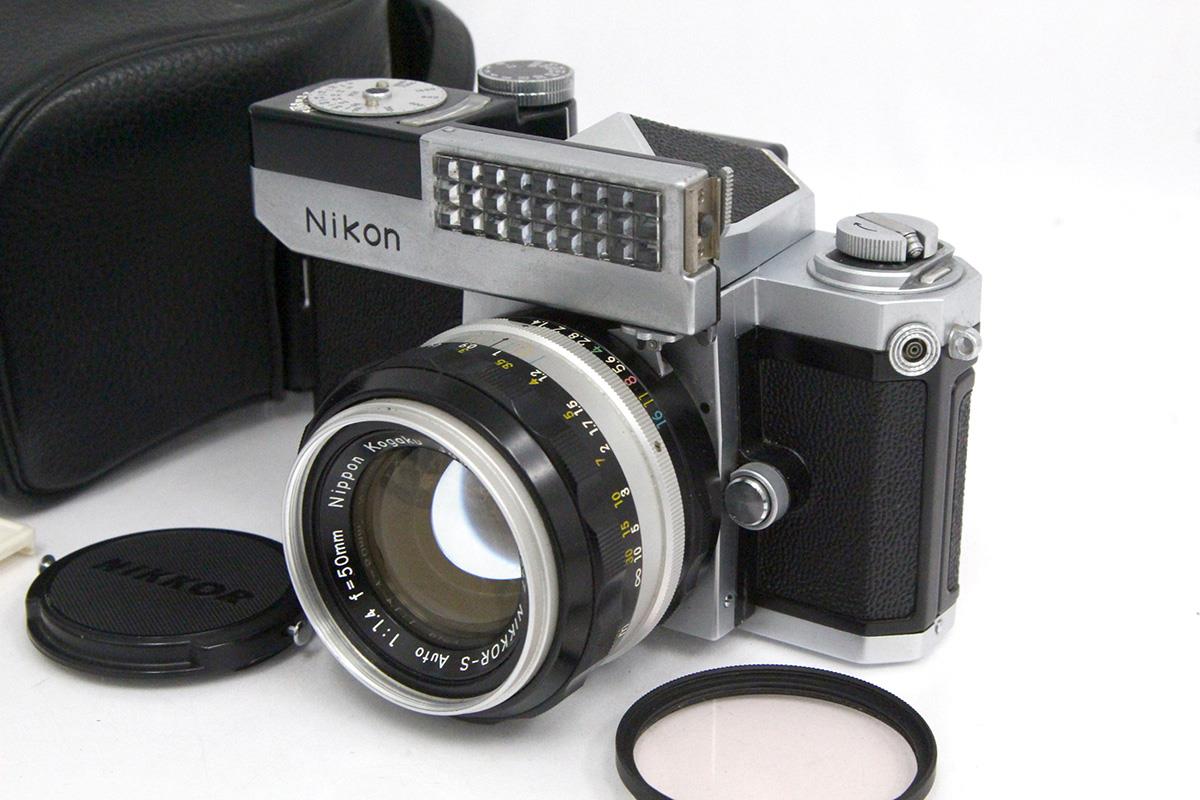 【中古】【難有品】ニコン Nikon F アポロ型 Nikkor-S Auto 50mm F1.4 γA6633-3U3B-ψ