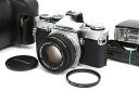 ■商品名 オリンパス OM-2 F.Zuiko Auto-S 50mm f1.8 ■状態 訳有品 ■シリアル ボディ：463839 レンズ：1110218 ■付属品 商品写真に写っているものが全てです。 商品写真よりご確認ください。 ■動作 基本動作：概ね問題なし ■外観 外観状態：異常あり 問題個所：ファインダー内小カビ・劣化、モルト劣化、レンズ内薄クモリ・小カビ ■コメント 当商品は訳有品です。 表記の商品状態は販売時に当店で把握できている不具合箇所となり、それ以外の不具合・故障・破損など不良個所がある可能性がございます。 それ以外の動作等状態についても一切保証いたし兼ねます。 いかなる理由においても修理・交換・返品など対応いたし兼ねます。 上記ご了承の上、購入ご検討ください。