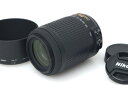 【中古】【訳有品】ニコン AF-S DX VR Zoom-Nikkor 55-200mm f4-5.6G IF-ED γT525-2A2B-ψ