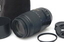 ■商品名 ニコン AF-S DX NIKKOR 55-300mm f/4.5-5.6G ED VR ■状態 訳有品 ■シリアル 2424028 ■付属品 商品写真に写っているものが全てです。 商品写真よりご確認ください。 ■動作 基本動作：異常あり 問題個所：AF動作重い ■外観 外観状態：概ね問題なし ■コメント 当商品は訳有品です。 表記の商品状態は販売時に当店で把握できている不具合箇所となり、それ以外の不具合・故障・破損など不良個所がある可能性がございます。 それ以外の動作等状態についても一切保証いたし兼ねます。 いかなる理由においても修理・交換・返品など対応いたし兼ねます。 上記ご了承の上、購入ご検討ください。