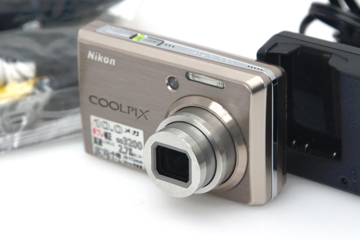 【中古】【並品】ニコン COOLPIX S600 チタンシルバー γT609-2Q1A