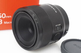【中古】【並品】ソニー FE 50mm F2.8 Macro / SEL50M28 CA01-R299-2N3 SONY 高性能標準マクロレンズ αEマウント フルサイズ
