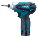 マキタ TD090DWX 充電式インパクトドライバ 青 (バッテリーBL1013(1.3Ah)×2本、充電器、ケース付) 10.8V 90N・m LEDライト ...