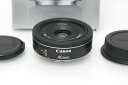 【中古】【並品】キヤノン EF40mm F2.8 STM CA01-M3719-3X2 CANON キヤノン EFマウント 単焦点 AF/MF フルサイズ F2.8(2)