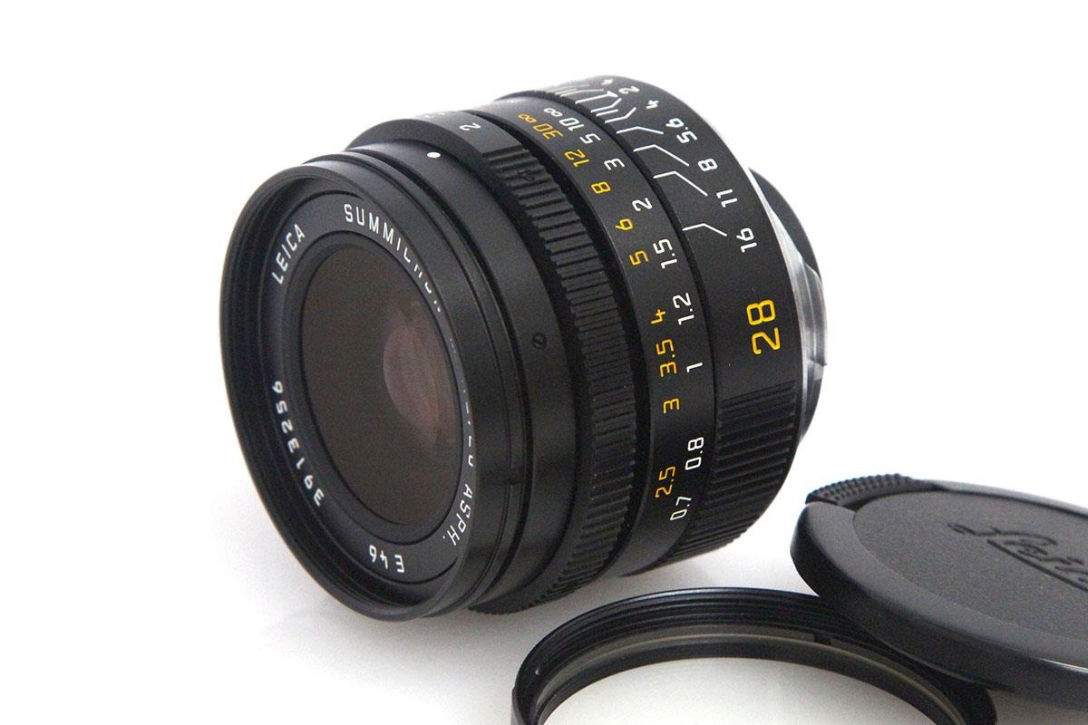 【中古】【並品】ライカ SUMMICRON-M 28mm f/2 ASPH. 11604 CA01-A7984-2M1B レンズ ズミクロン 単焦点..