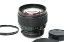 【中古】【極美品】キヤノン New FD85mm F1.2L γH707-2A2D