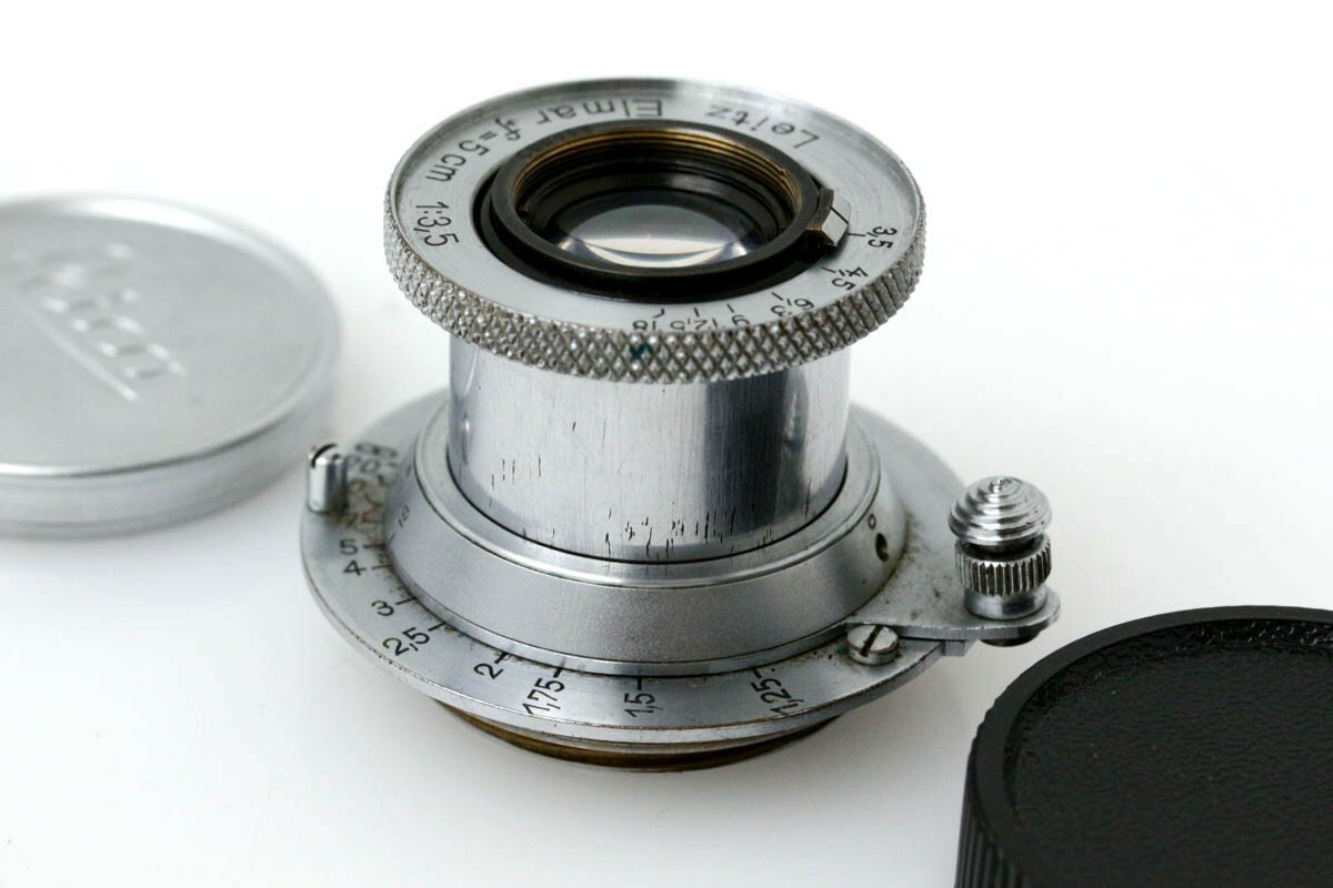 【中古】【お買い得品】ライカ elmar 5cm f3.5 CA01-R1251-2R2A-ψ Leica ライカ エルマー レンジファイ..