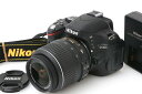 【中古】【お買い得品】ニコン D5100 レンズキット CA01-M4573-2P1A-ψ Nikon ニコンFマウント 標準ズームレンズ APS-C 中古