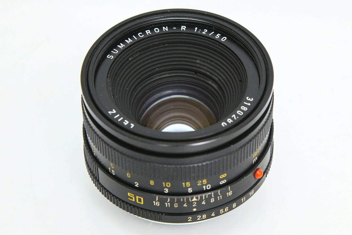 【中古】【お買い得品】ライカ SUMMICRON-R 50mm F2 3CAM CA01-R1808-2R1A-ψ Leica 3カム オールドレンズ ライカRマウント 中古