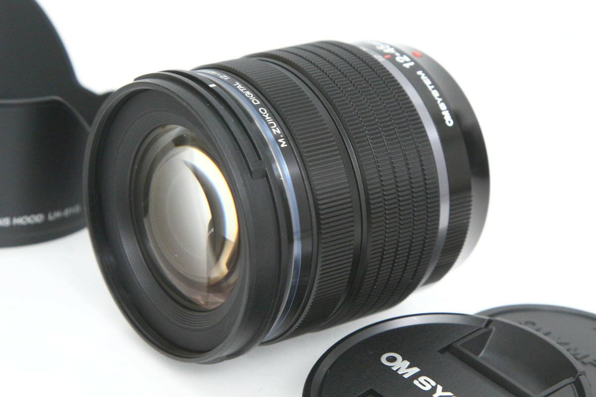 【中古】【美品】OMシステム M.ZUIKO DIGITAL ED 12-45mm F4.0 PRO CA01-R2039-2R3B M.ZUIKO マイクロフォーサーズマウント 標準ズーム AF