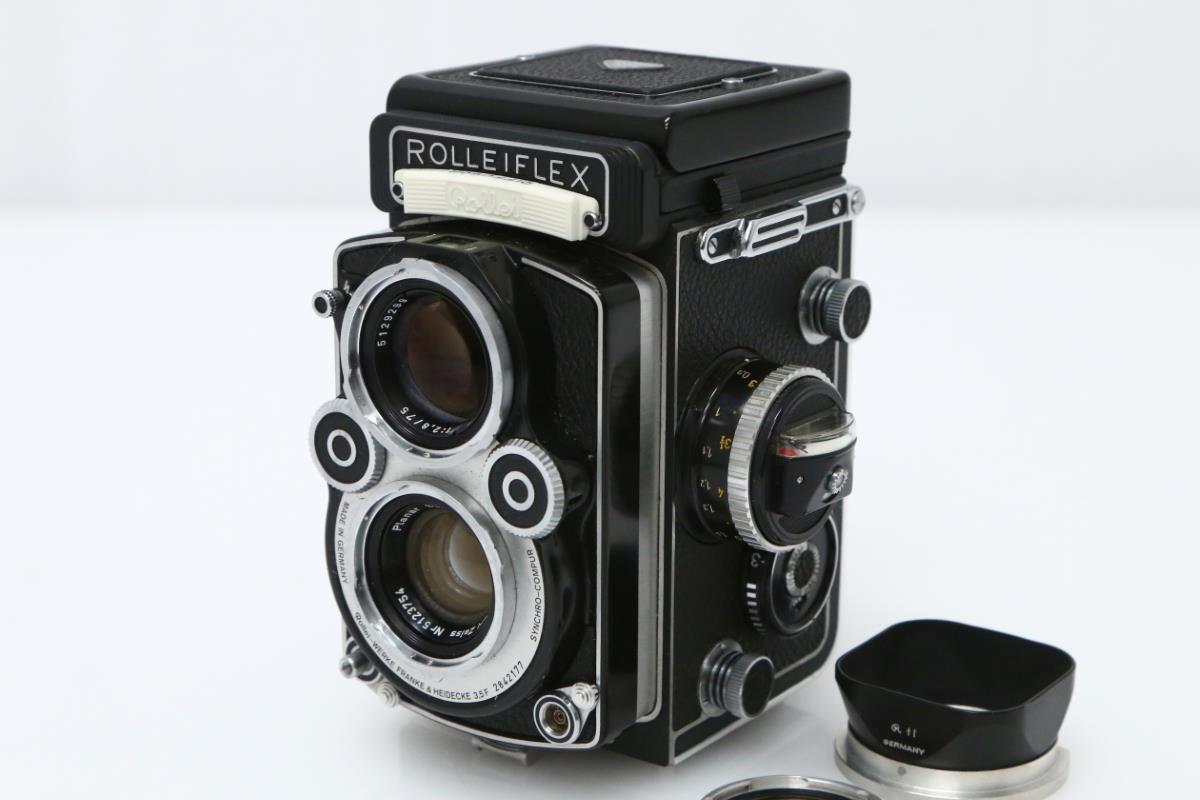 【中古】【美品】ローライ ROLLEIFLEX 3.5F Type5 Planar 75mm F3.5 γN792-2C3