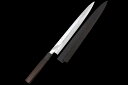 【中古】【極美品】不動國行 柳刃包丁 本焼 尺一 平鏡面 黒檀柄 彫刻入黒檀鞘付 KN02-A10370-2L3D 刺身包丁 正夫 魚 柵 薄切 刃渡り長い 和...