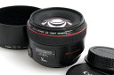 【中古】【美品】キヤノン EF50mm F1.2L USM CA01-A10404-2A2D Canon 超大口径 標準単焦点 EFマウント フルサイズ 中古