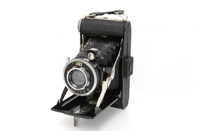 【中古】【並品】 ツェルト 中判フィルムカメラ F.Deckel-Munchen Anastigmat 10.5cm F4.5 M1323-2E1