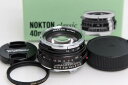 【中古】【極美品】 コシナ レンジファインダーカメラ用 フォクトレンダー NOKTON classi ...