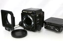 【中古】【極美品】 マミヤ 中判フィルムカメラ RZ67 Pro II ボディ 蛇腹フード フィルムバック(120)付 N228-2E3