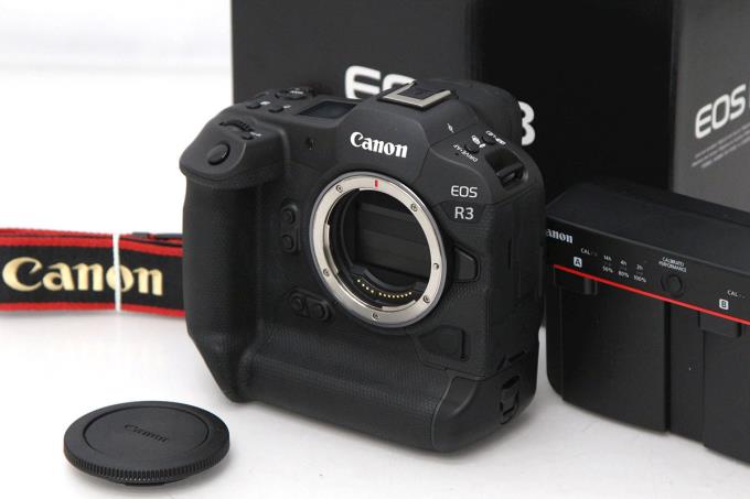 【中古】【極美品】 キヤノン ミラーレスカメラ EOS R3 ボディ シャッター回数 約3000回 A667-2Q3
