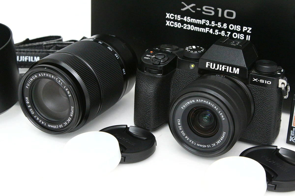 楽天市場】fujifilm x－s10 レンズキット18-55の通販