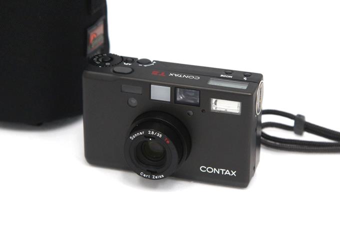 【中古】【極美品】 コンタックス コンパクトフィルムカメラ T3 D チタンブラック γA1689-2E3