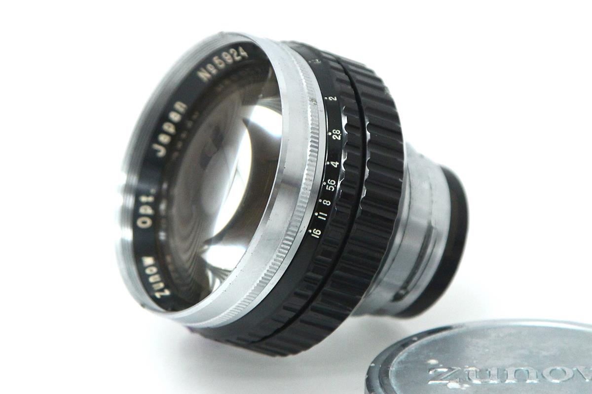 【中古】【並品】ZUNOW 5cm F1.1 後期 Sマウント用 γH2246-2R3A